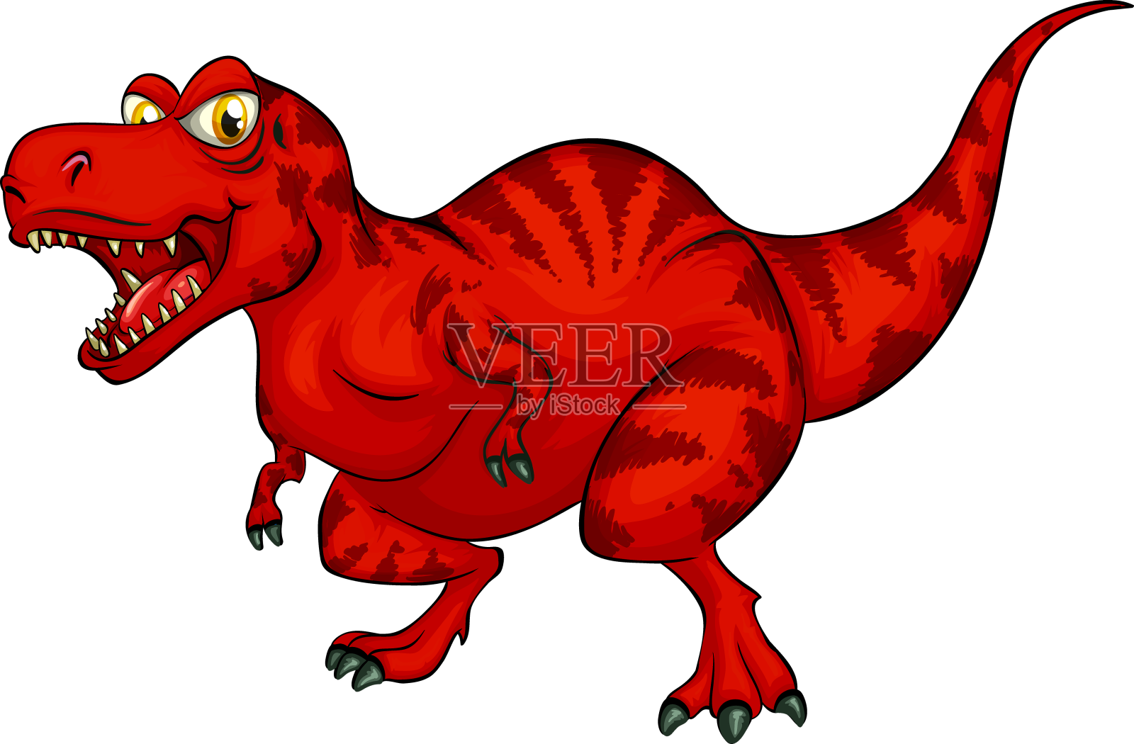 raptorex恐龙卡通人物设计元素图片