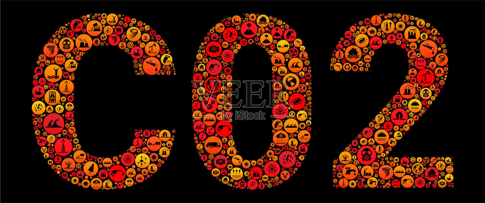 气候变化矢量图标图案插画图片素材