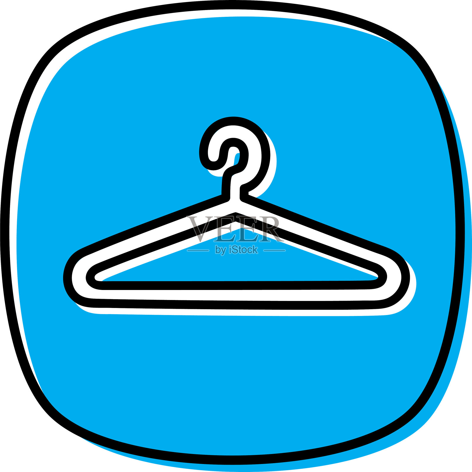 衣架涂鸦2插画图片素材