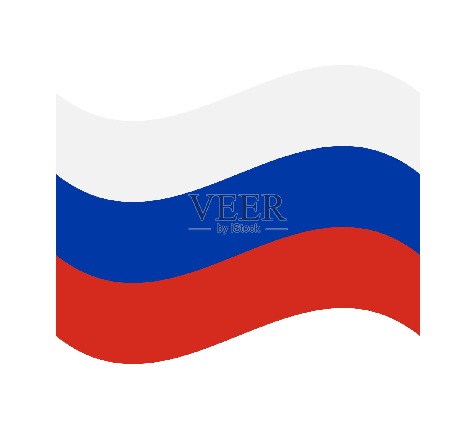 俄罗斯的国旗插画图片素材