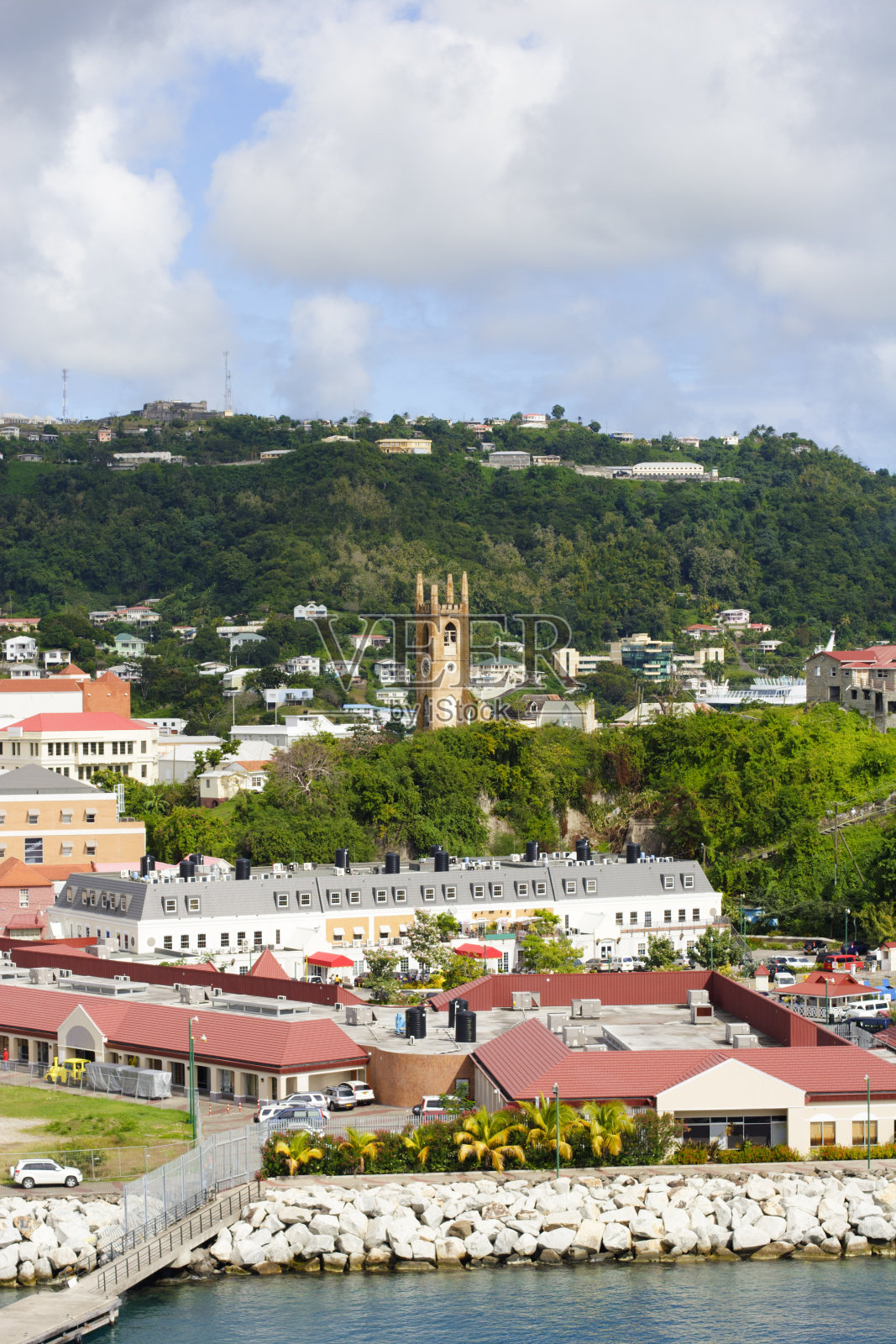 圣·乔治格林纳达照片摄影图片