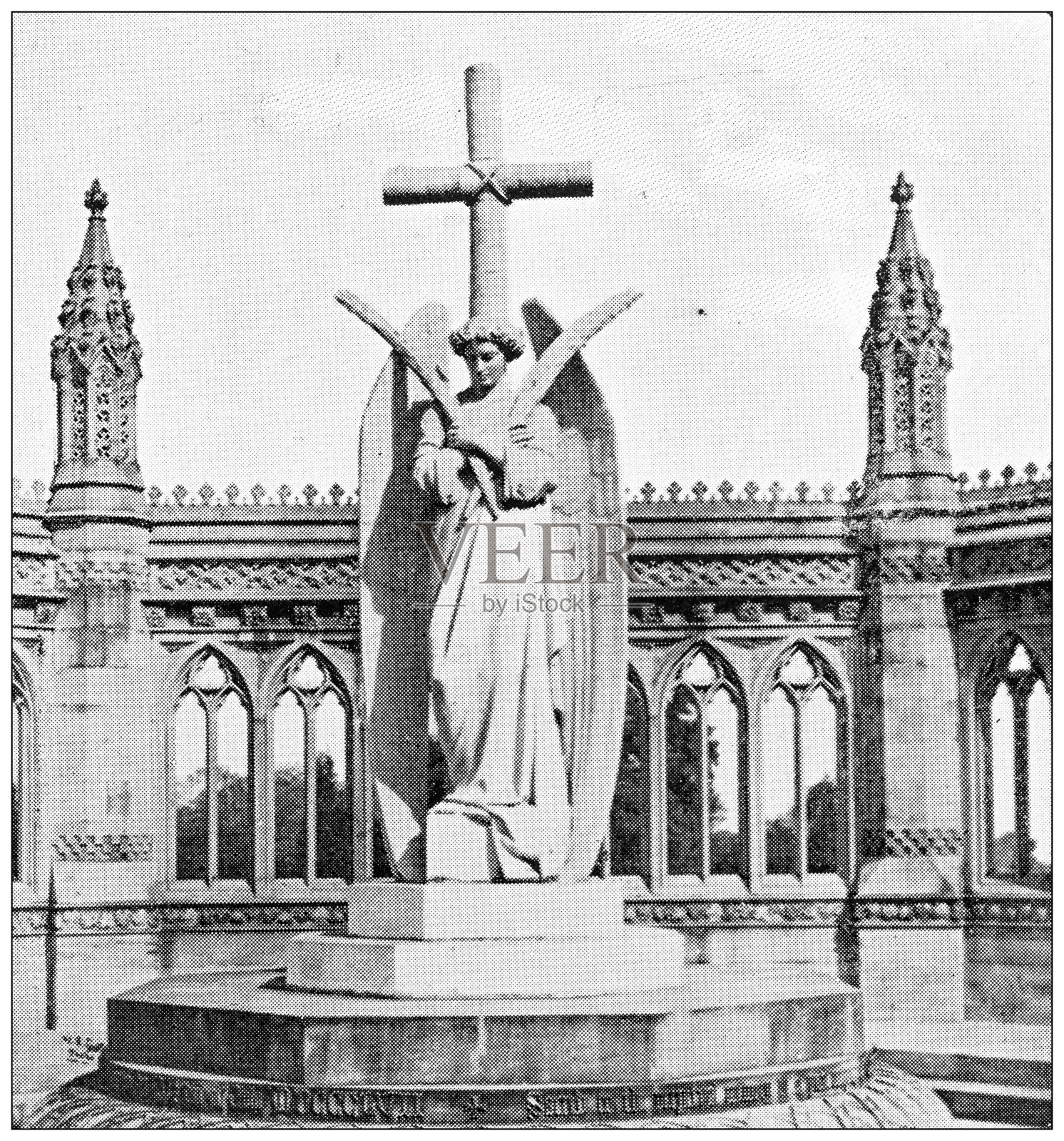 印度古玩旅行照片:纪念井插画图片素材