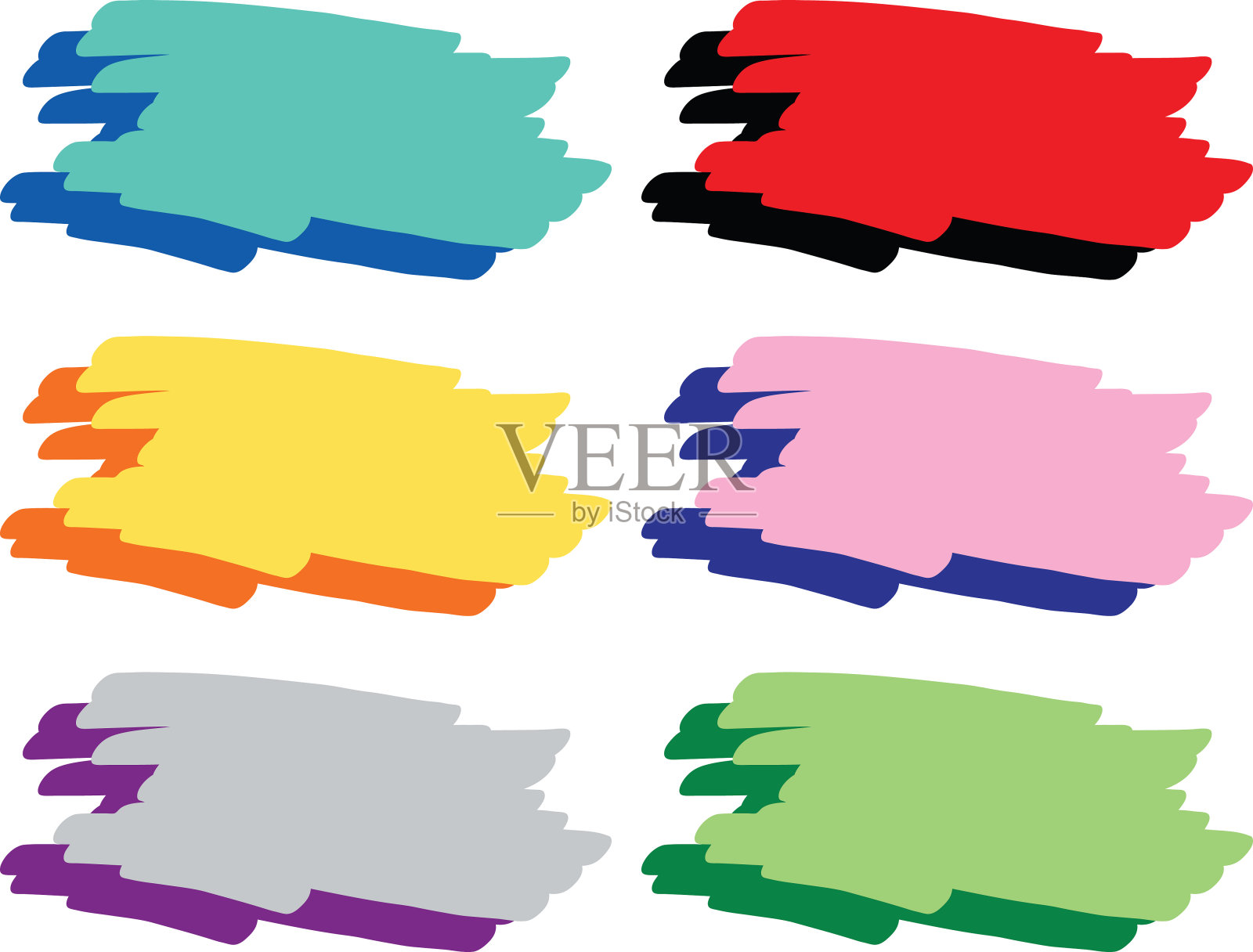 笔画背景插画图片素材