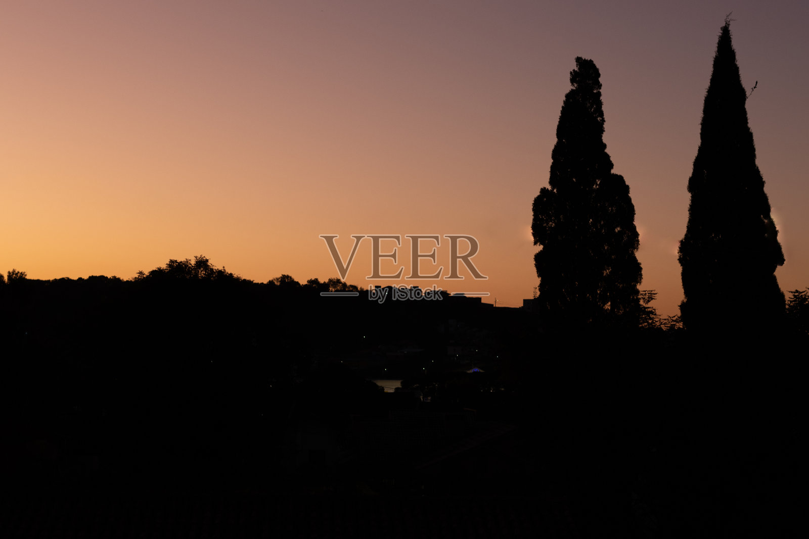 日落帕托布兰科，帕拉纳<e:1>，巴西:2023年照片摄影图片