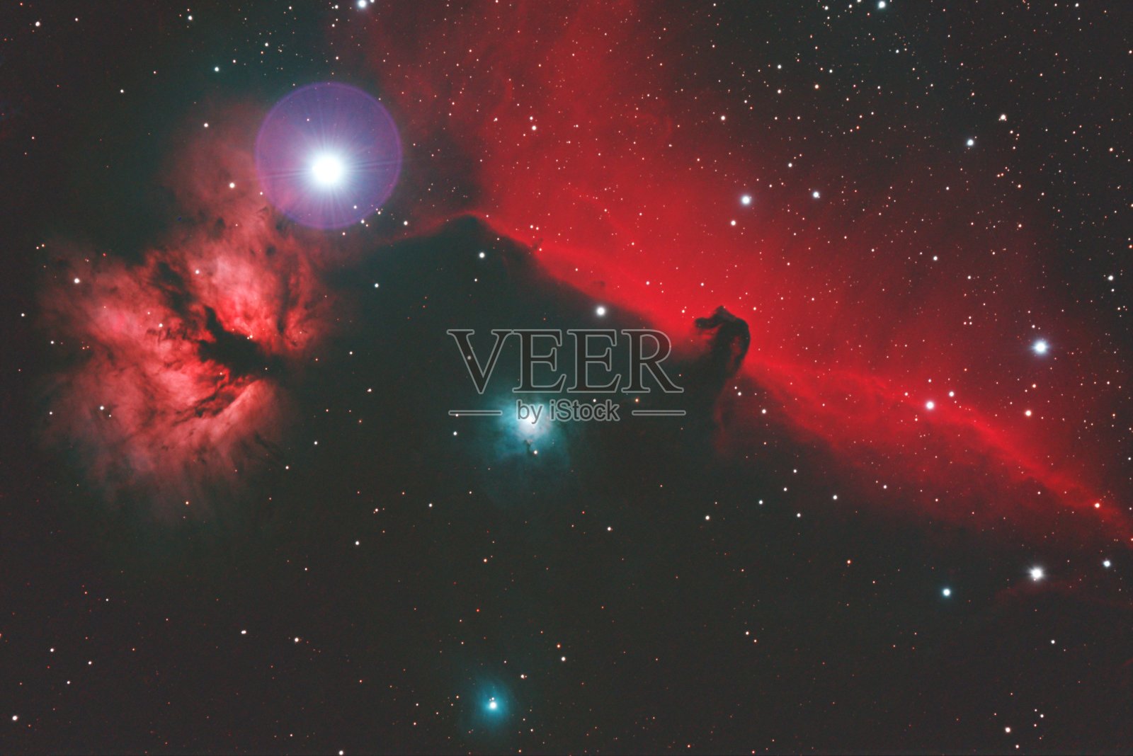 IC434猎户座马头星云照片摄影图片