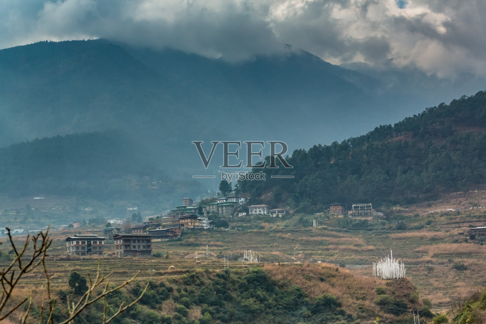 美丽的普纳卡景观在白天的时间照片摄影图片