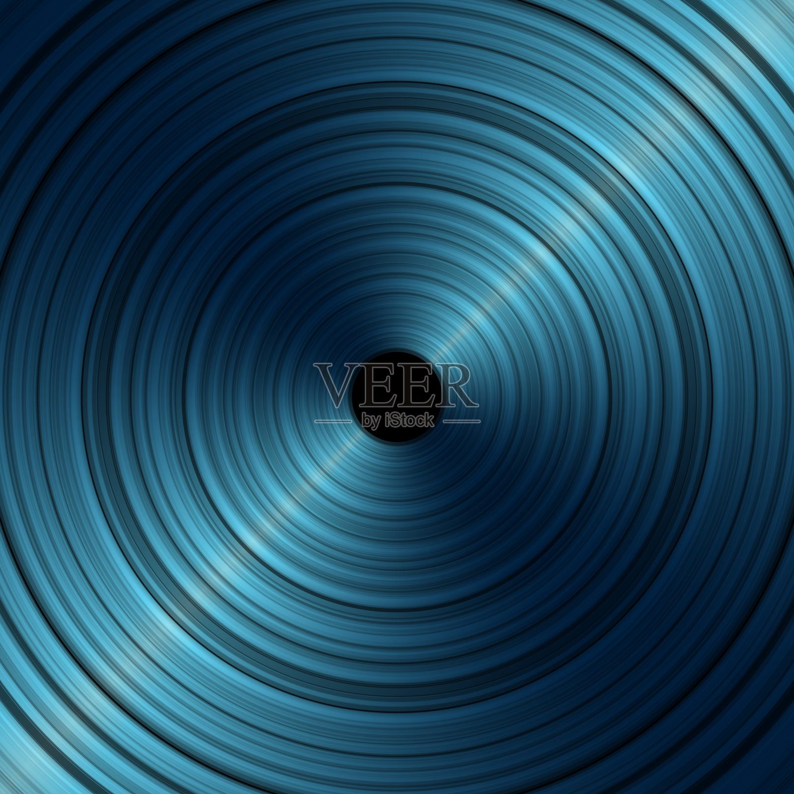 闪亮的拉丝或旋转金属盘插画图片素材