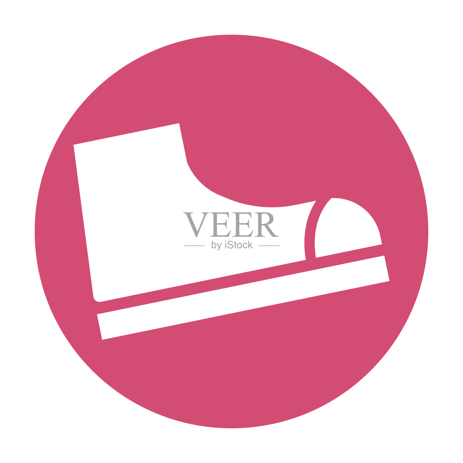 学校，鞋子，靴子图标插画图片素材