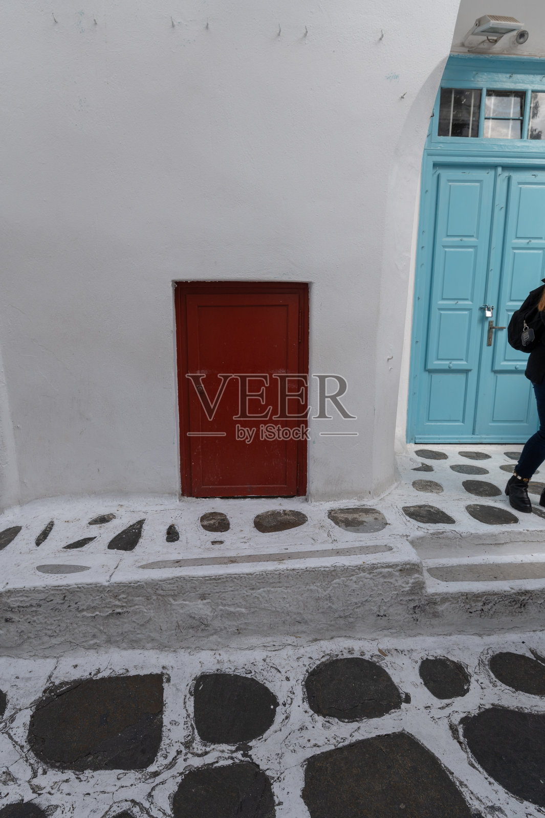 希腊米科诺斯岛照片摄影图片