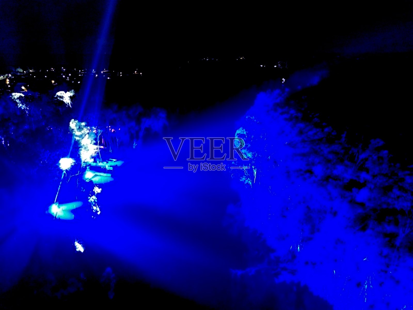 墨累河上的灯光秀照片摄影图片