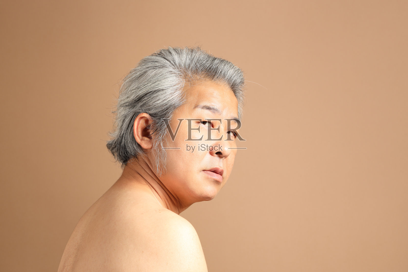 男性皮肤脸照片摄影图片