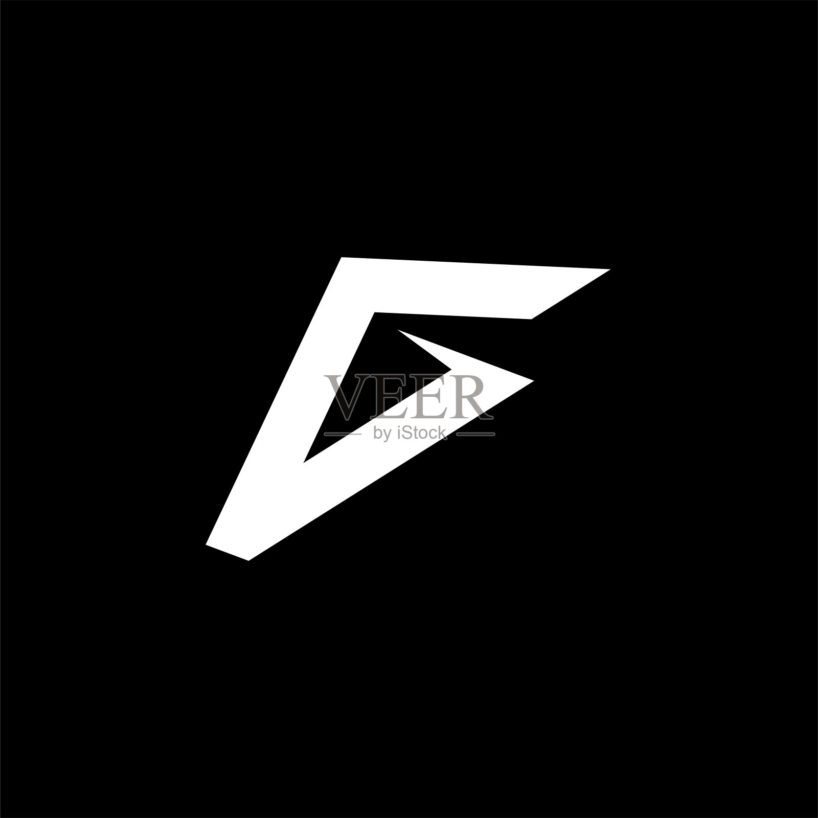 字母X标志插画图片素材