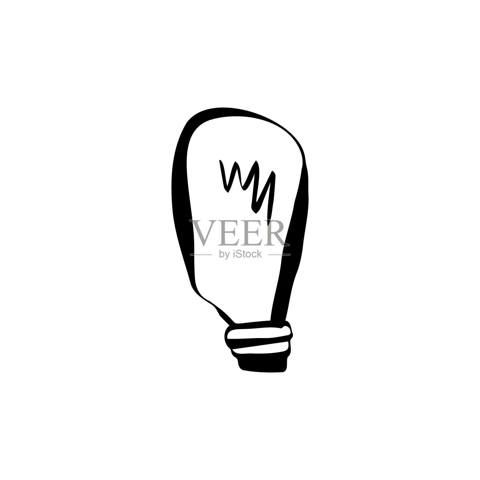 灯泡卡通插图插画图片素材