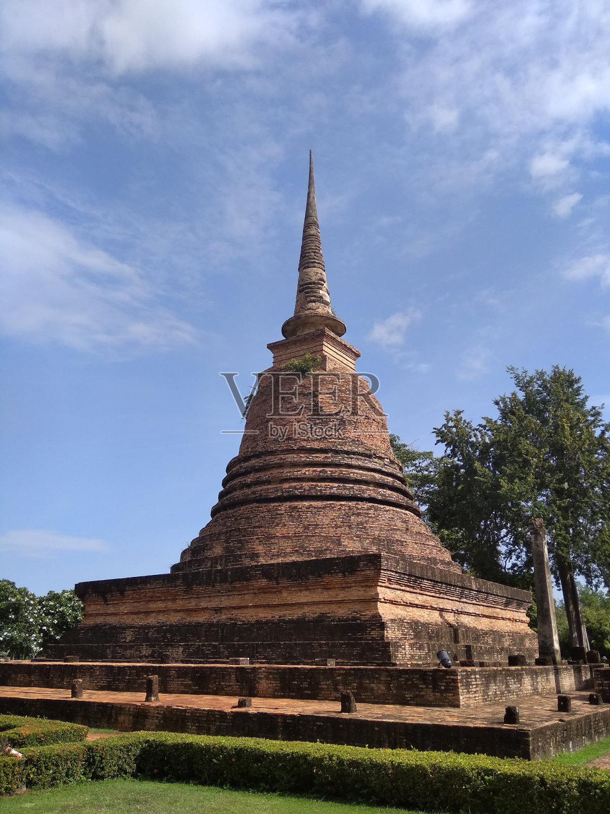 素可泰国家历史公园被列为世界遗产照片摄影图片