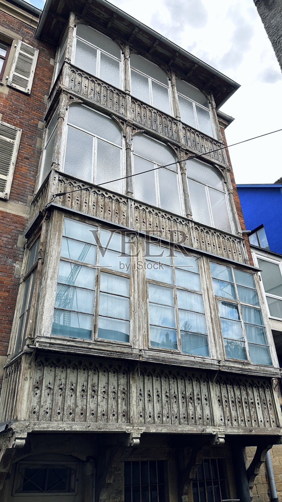 枯燥乏味的阳台照片摄影图片