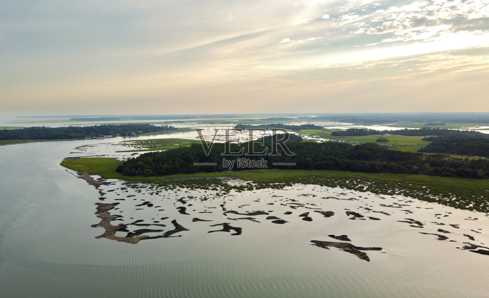 希尔顿黑德低地照片摄影图片