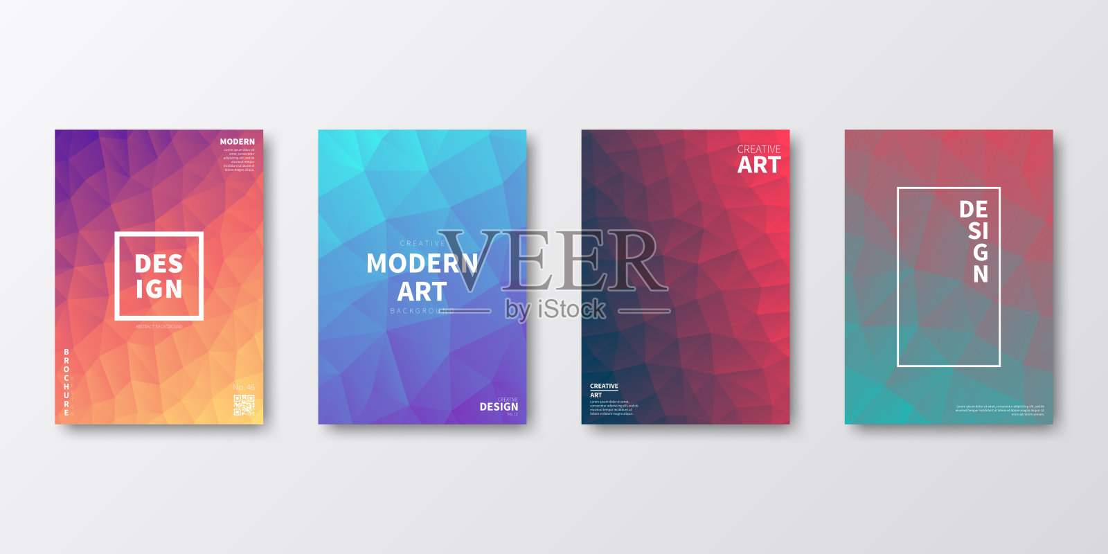 宣传册模板布局，封面设计，商业年度报告，传单，杂志设计模板素材