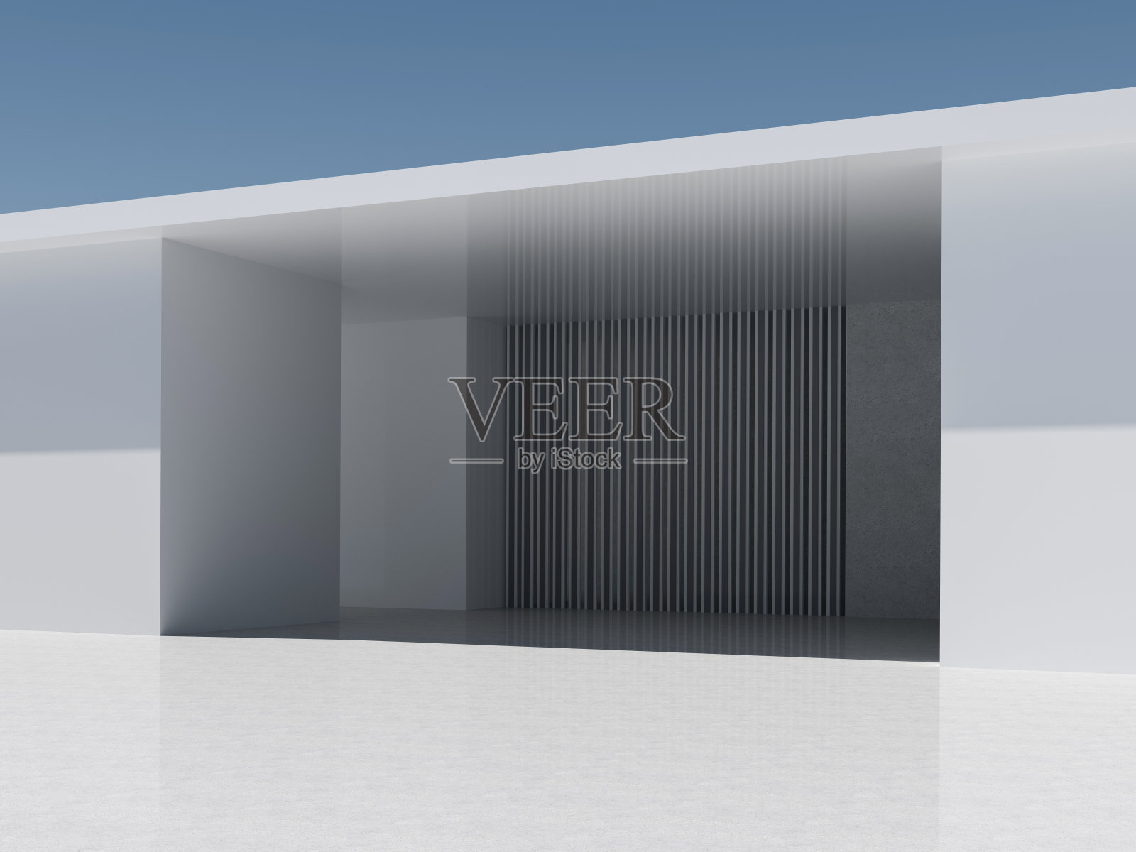 空的混凝土建筑背景照片摄影图片