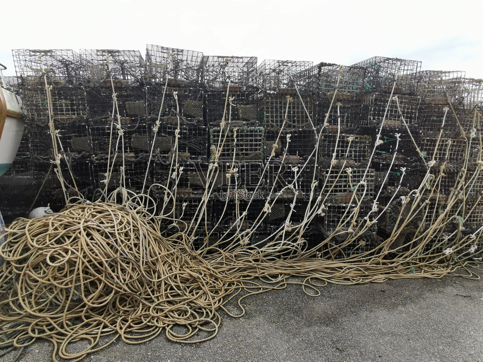 港口的场景照片摄影图片