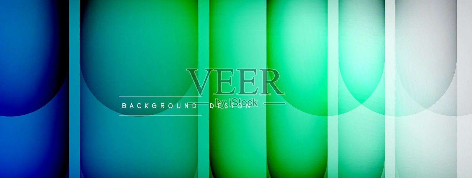 光几何抽象背景与线条插画图片素材