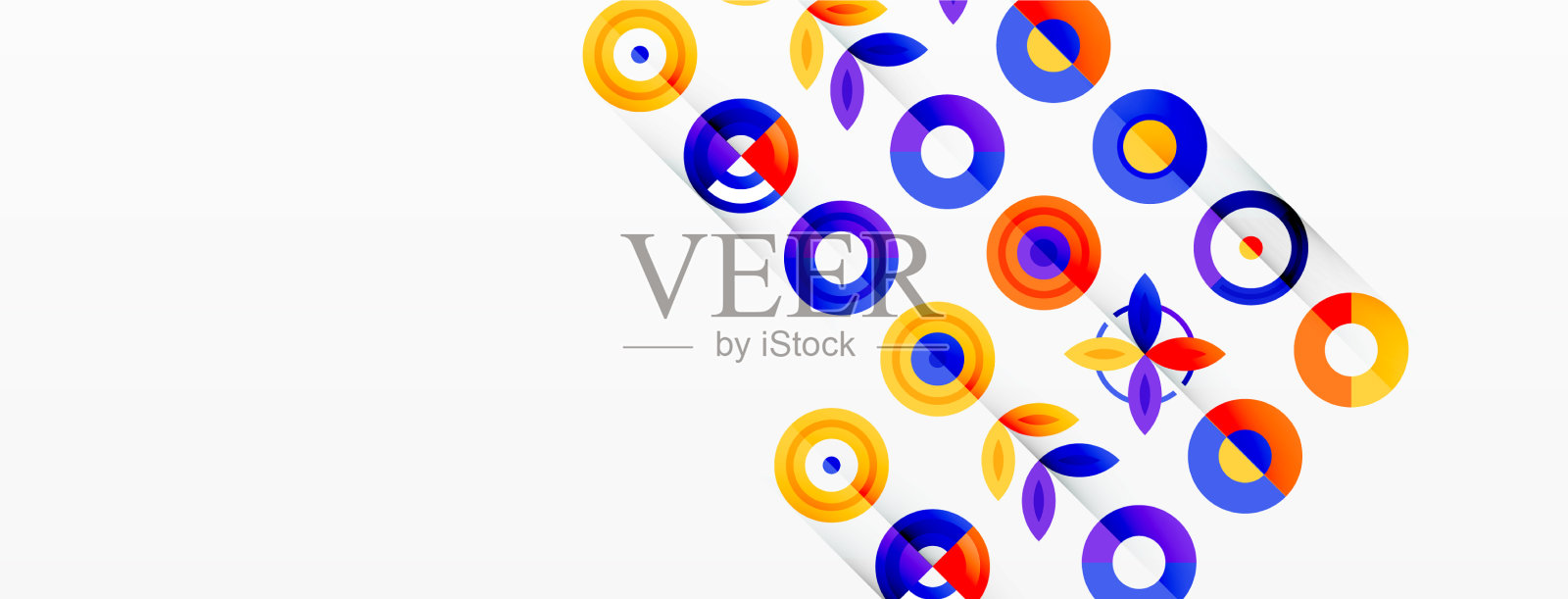 鲜艳醒目的背景插画图片素材