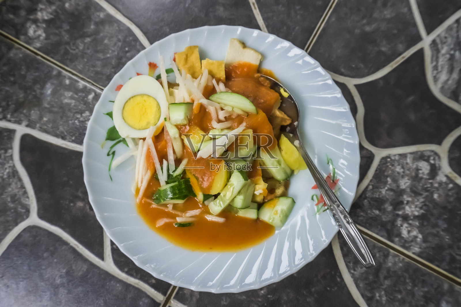 椰汁椰汁是廖内群岛阿南巴斯塔伦帕的典型食物照片摄影图片