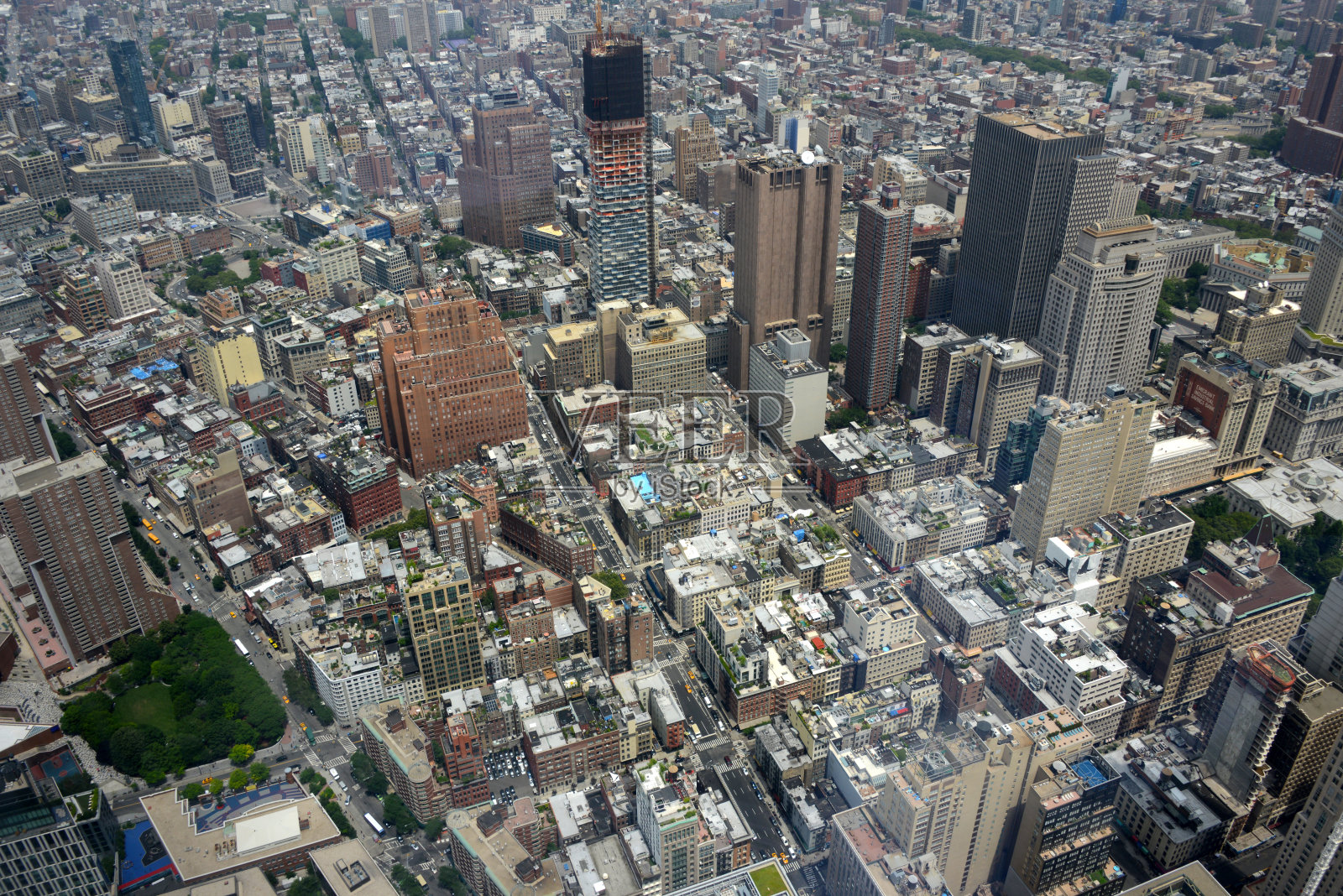 曼哈顿的天线照片摄影图片