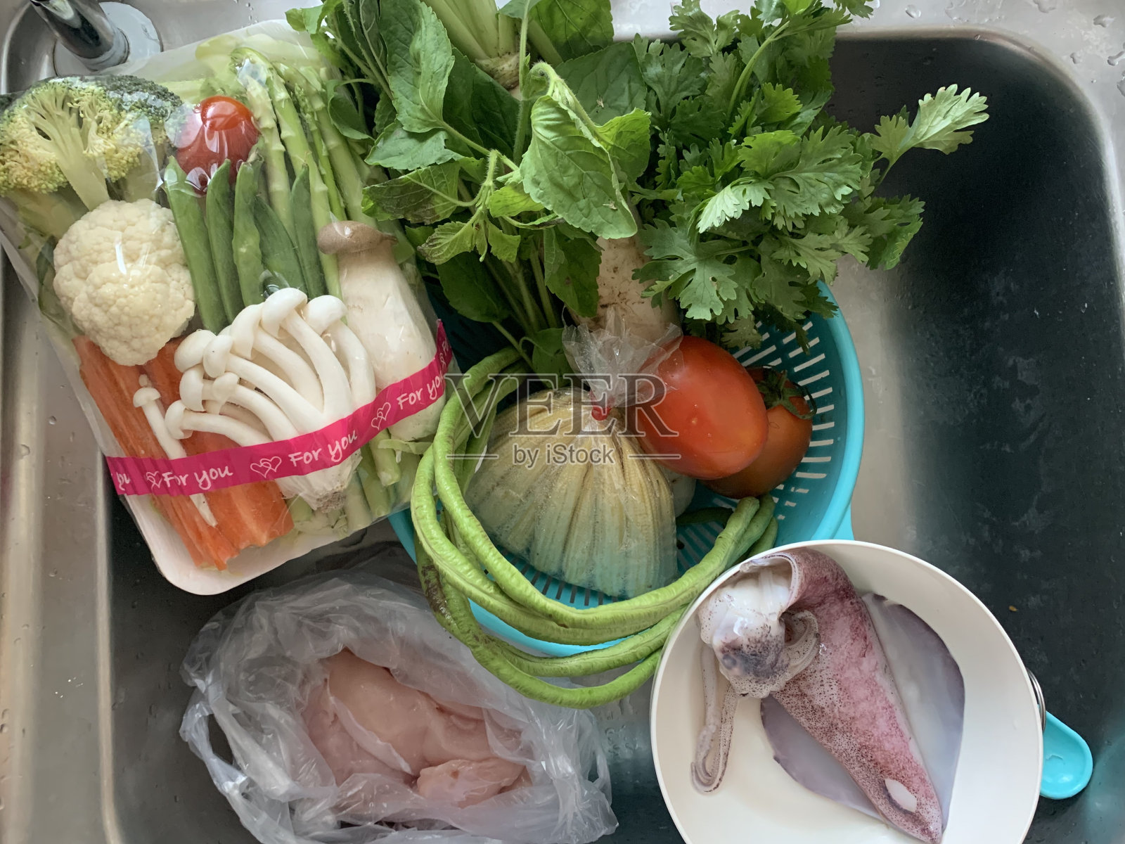 新鲜食材来自街市照片摄影图片