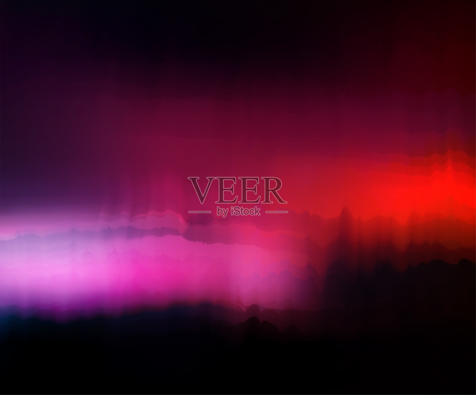 彩色渐变水彩奇妙的场景背景插画图片素材