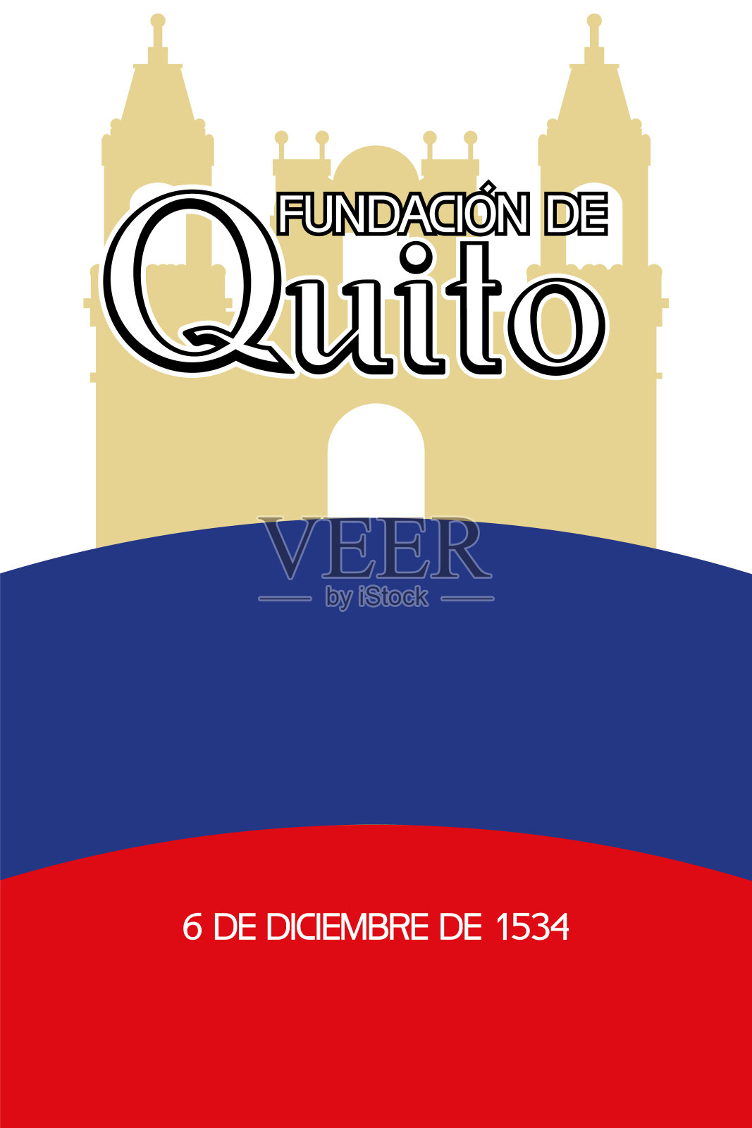 基多基金会。插画图片素材