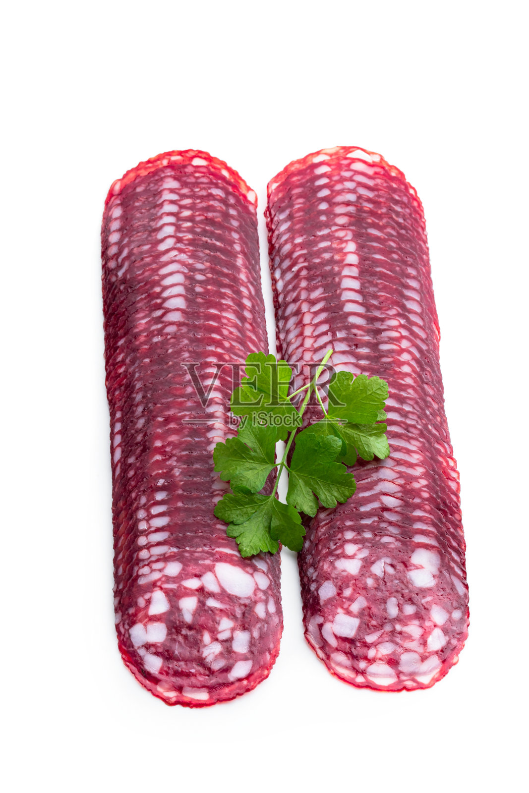 白香肠切片照片摄影图片