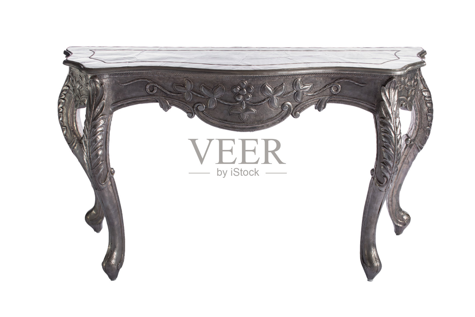 卧室里的一张墙上的桌子，上面有储物的抽屉照片摄影图片