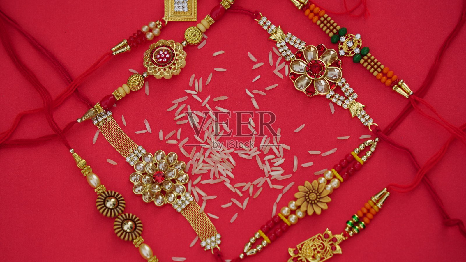 创意罗吉-印度宗教节日罗吉班丹照片摄影图片