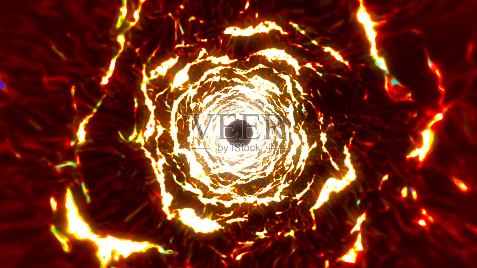 抽象数字背景。明亮的隧道。数据流信息。大数据可视化。数字通信的概念。3 d渲染。照片摄影图片