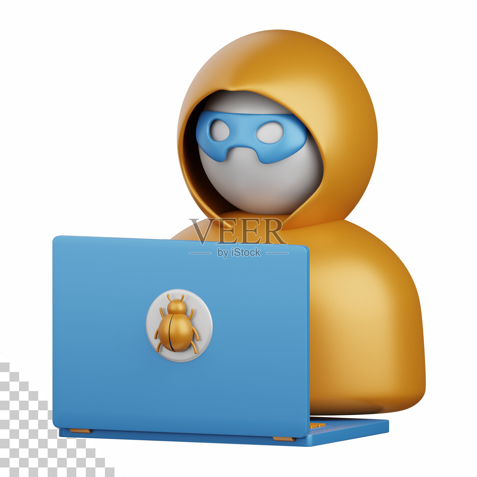 3d渲染黑客孤立有用的技术，编程，开发，编码，软件，应用程序，计算，服务器和连接设计元素照片摄影图片