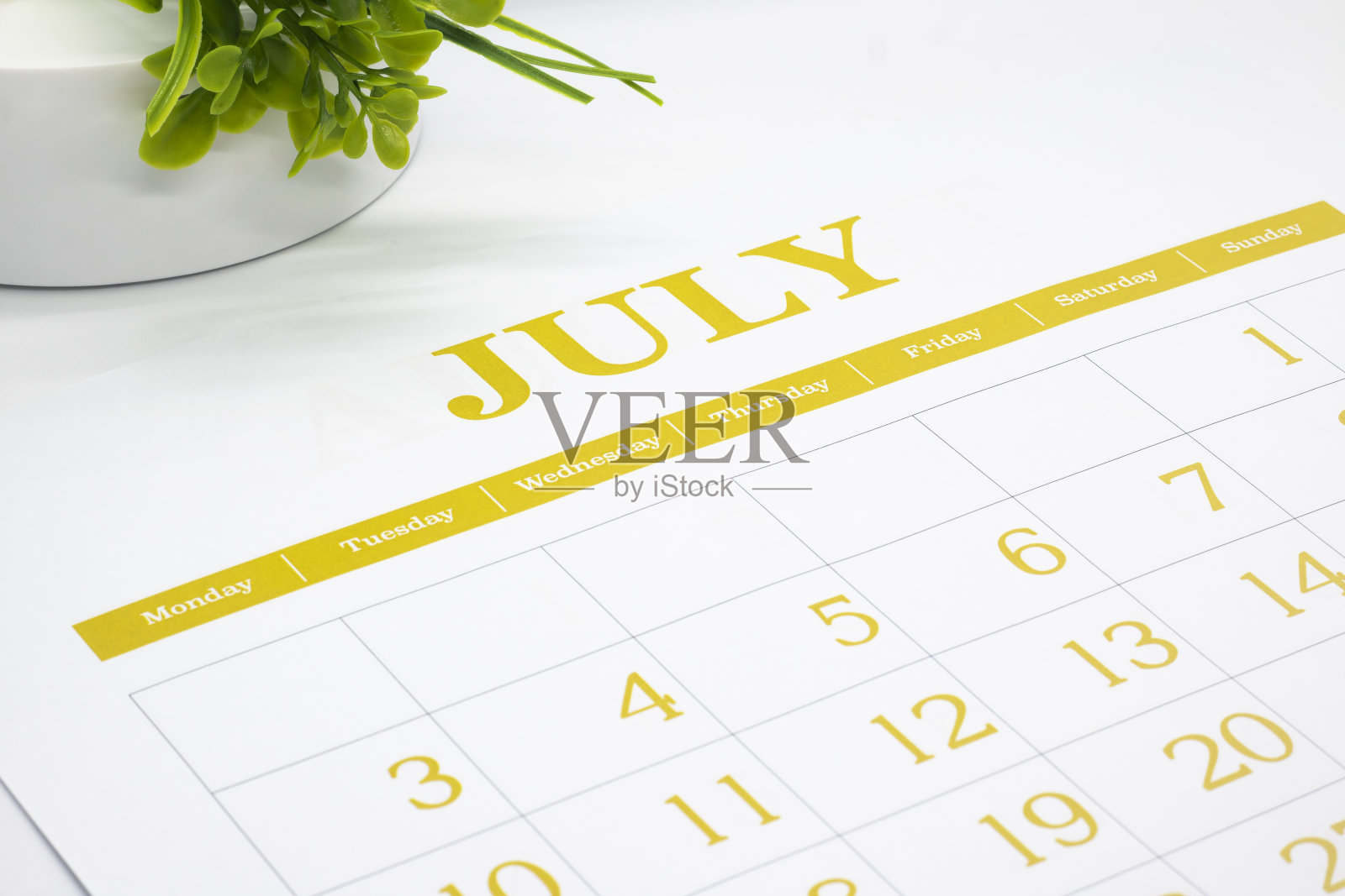 七月是一年中的第七个月照片摄影图片