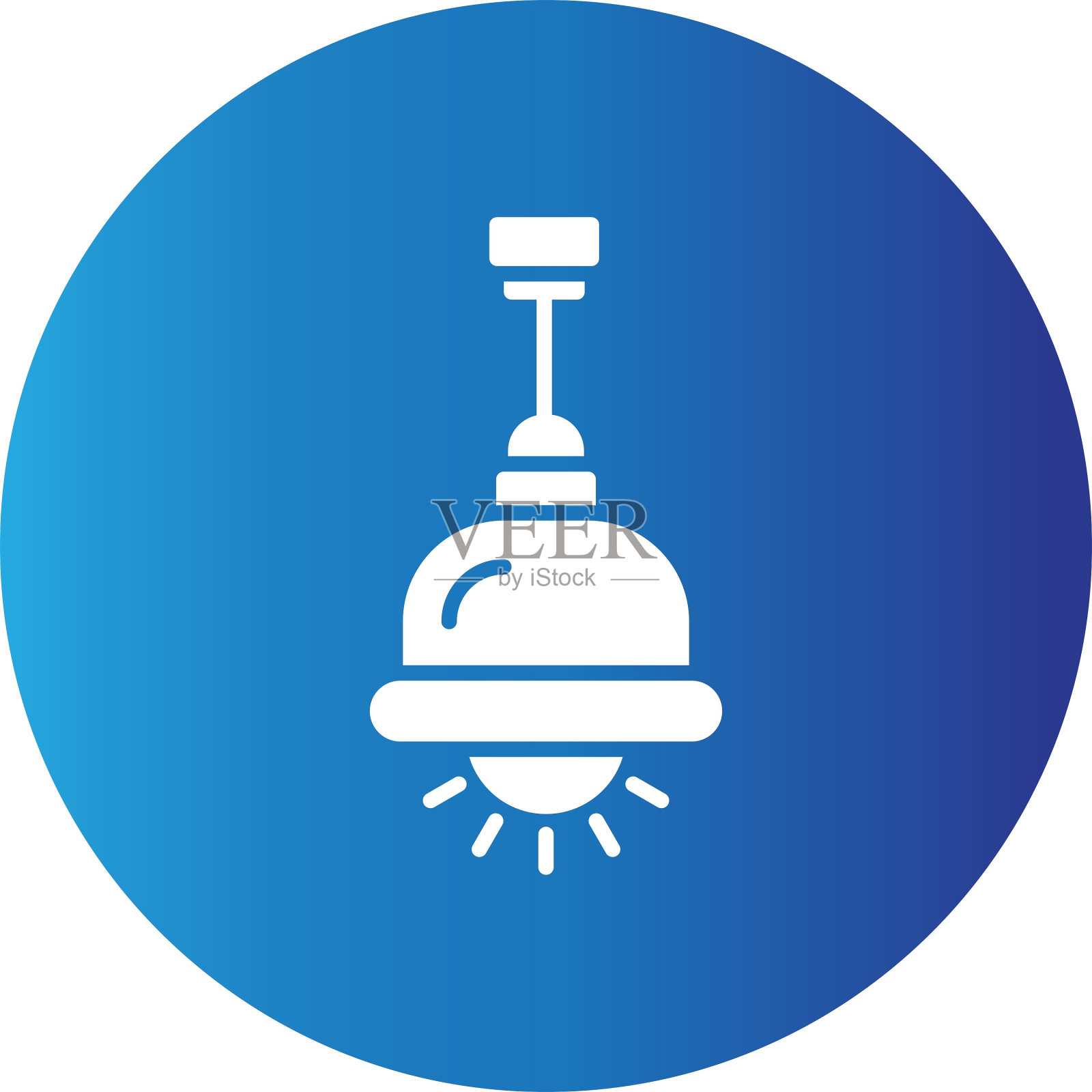 吊灯图标插画图片素材