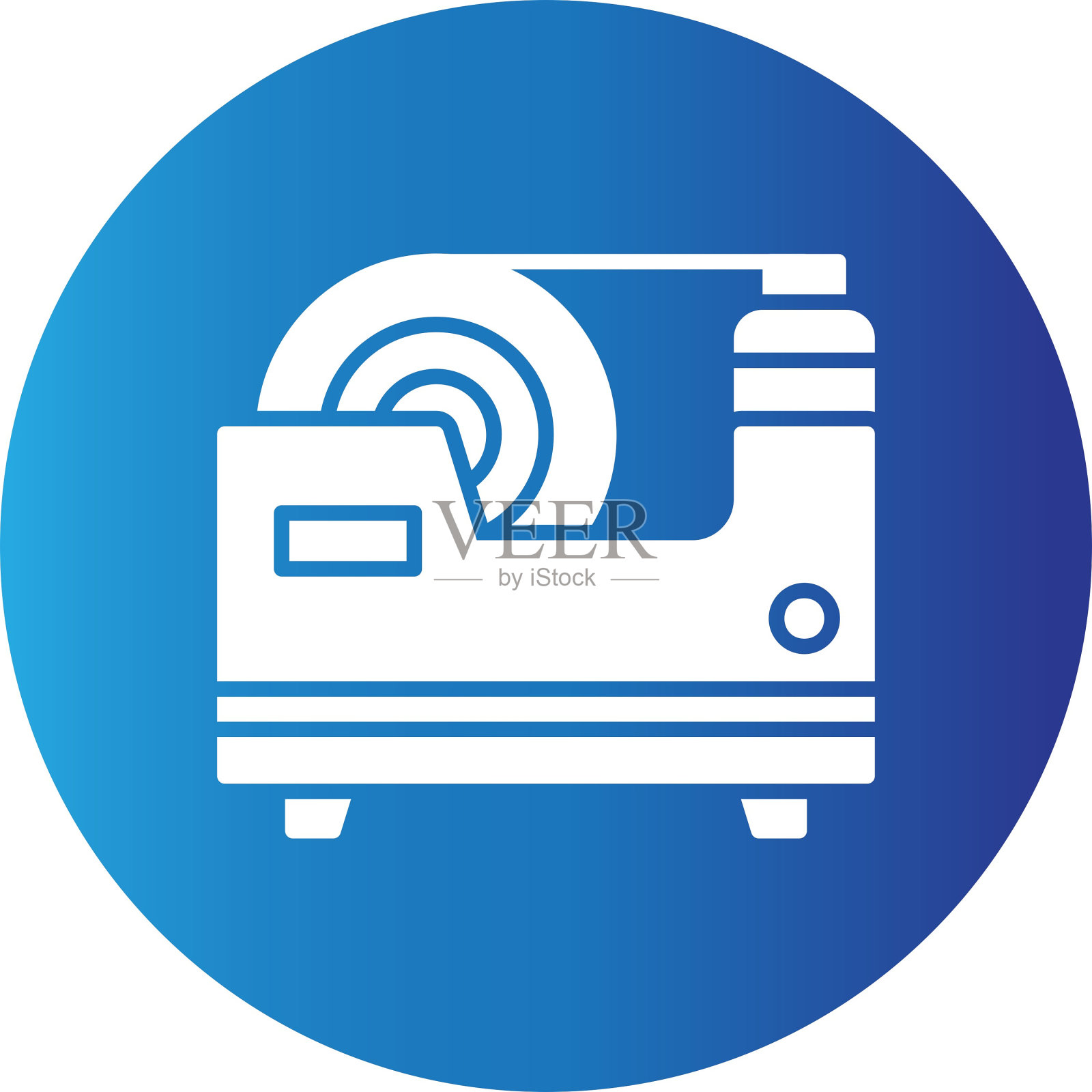 胶带分配器图标插画图片素材