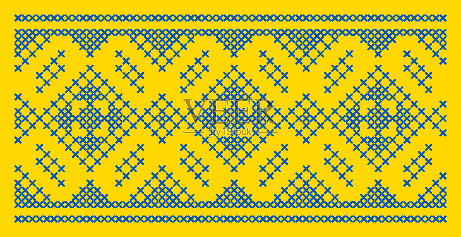 矢量插图乌克兰装饰民族风格，身份，vyshyvanka，刺绣印刷服装，网站，横幅插画图片素材