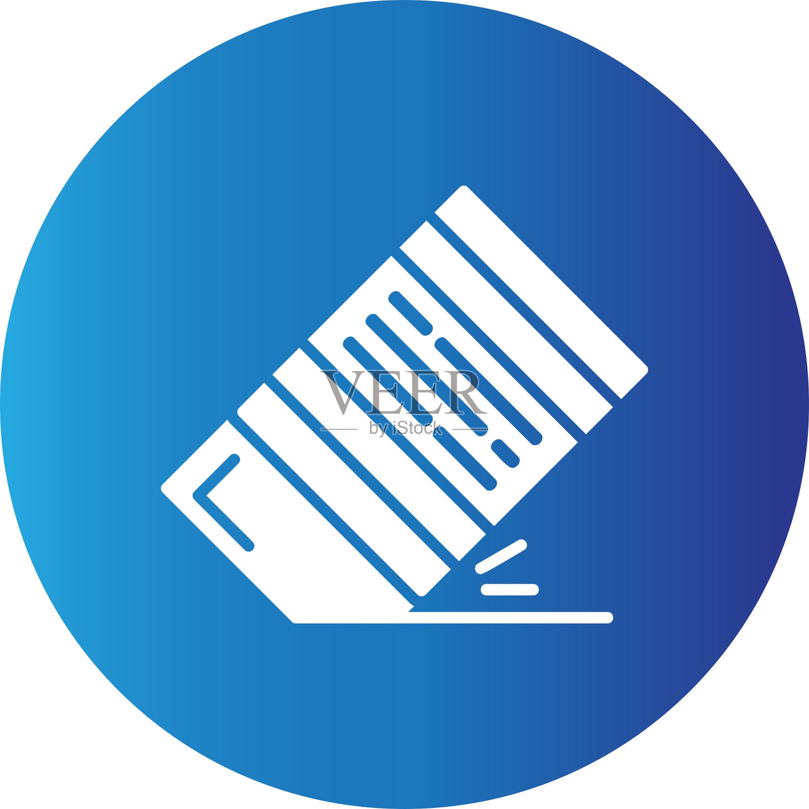 橡皮擦的图标插画图片素材