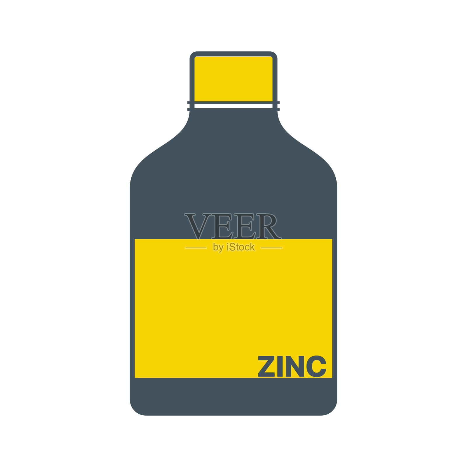 维生素和矿物质罐设计插画图片素材