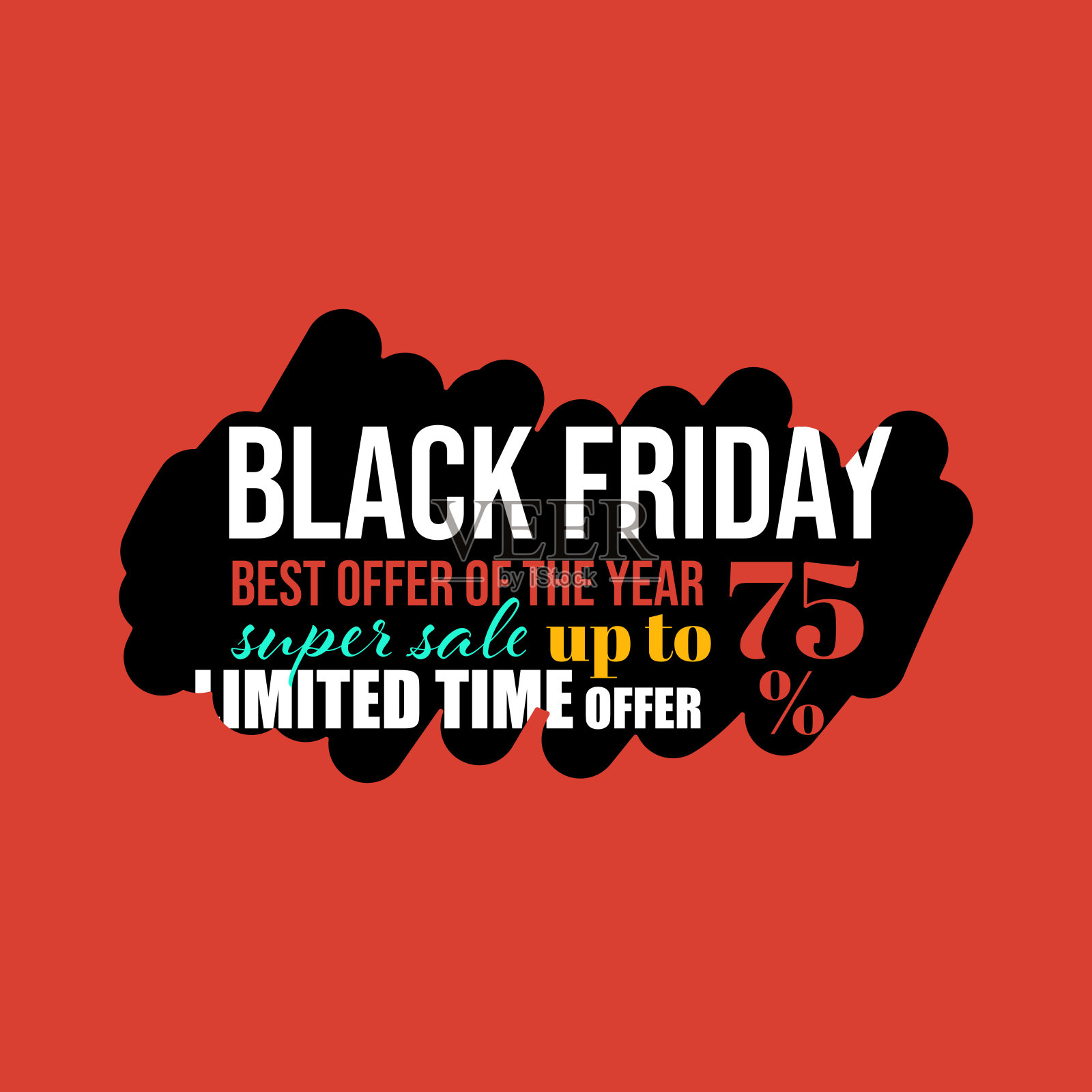 “黑色星期五”设计设计元素图片