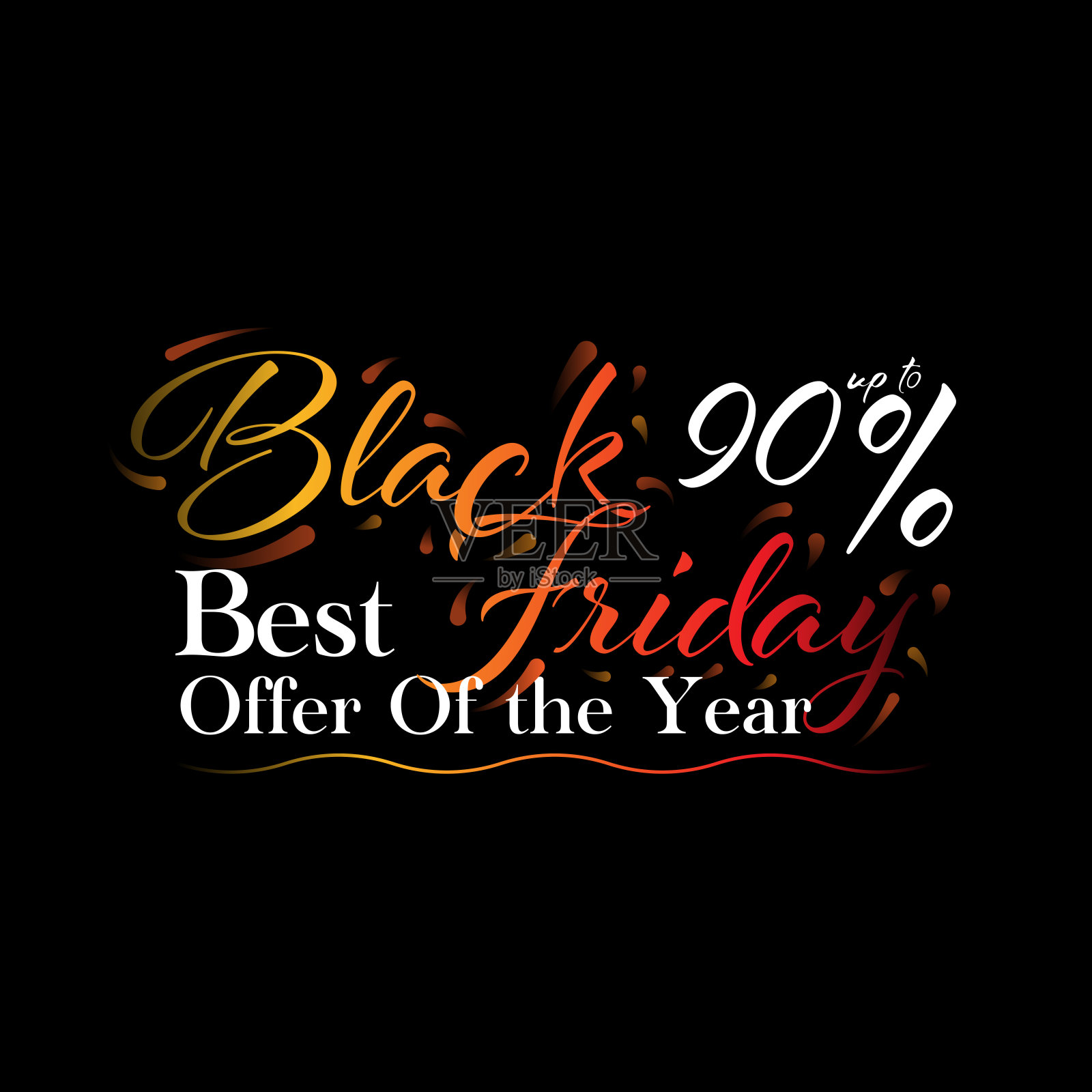 “黑色星期五”设计设计元素图片
