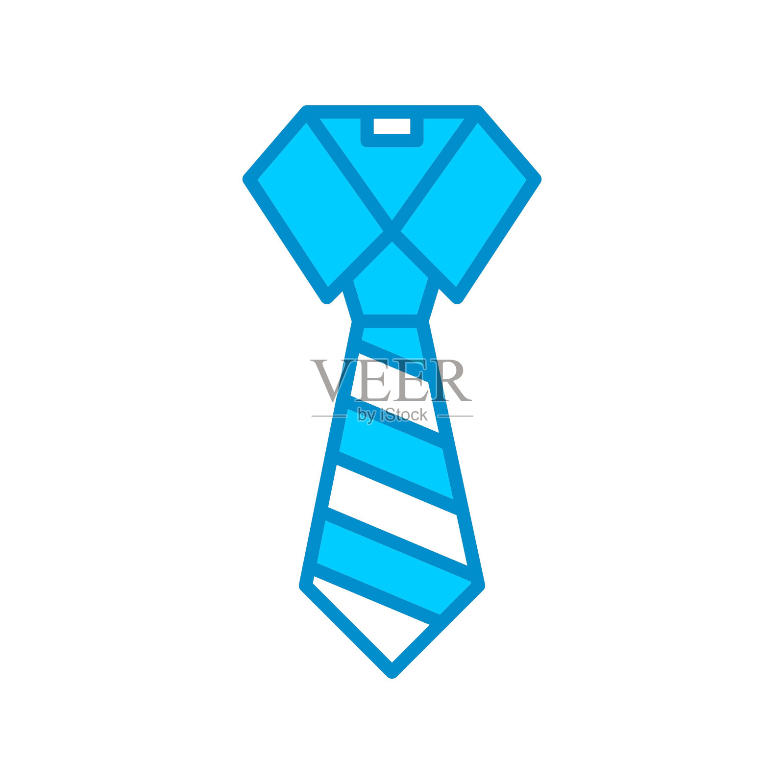 领带图标插画图片素材