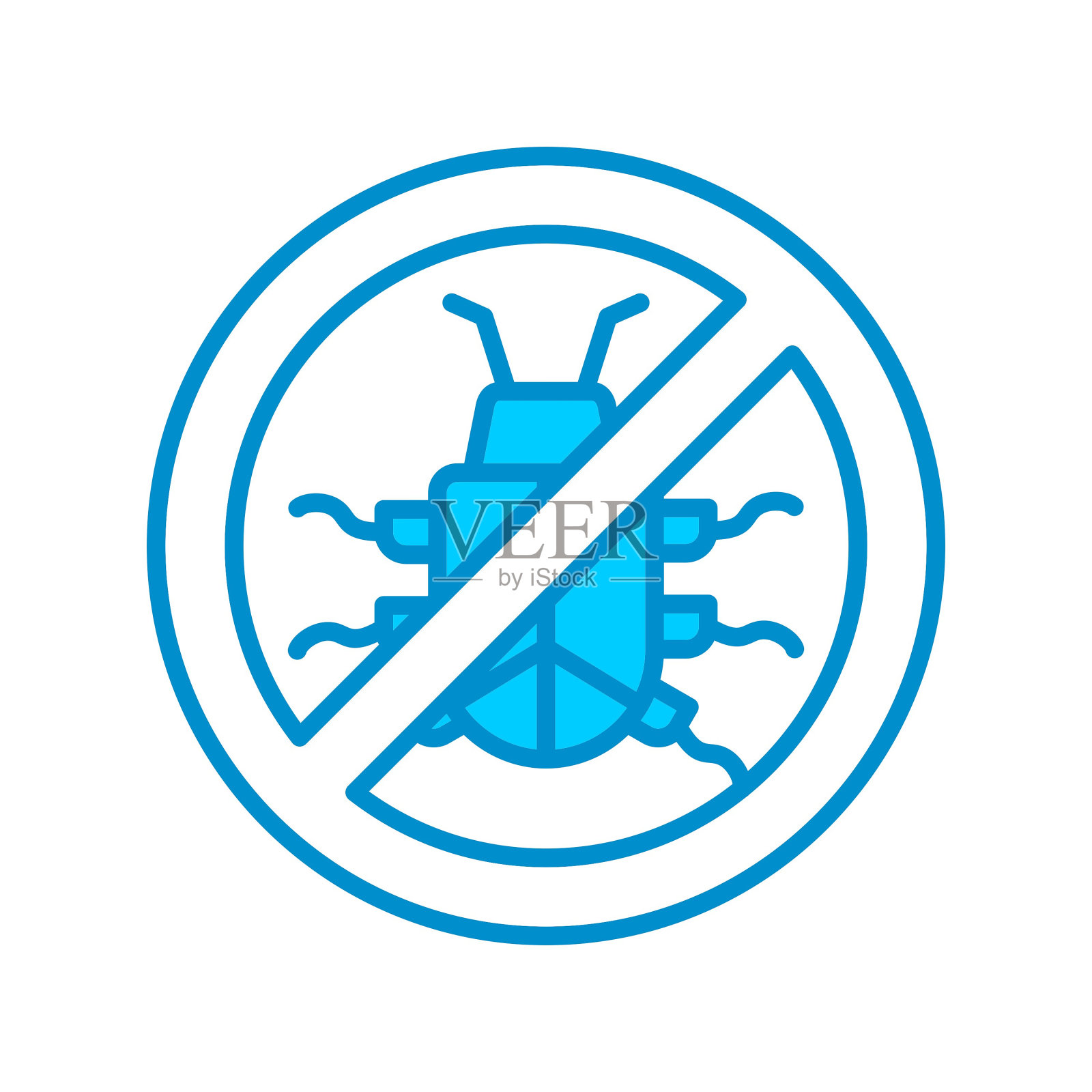 没有Bug图标插画图片素材