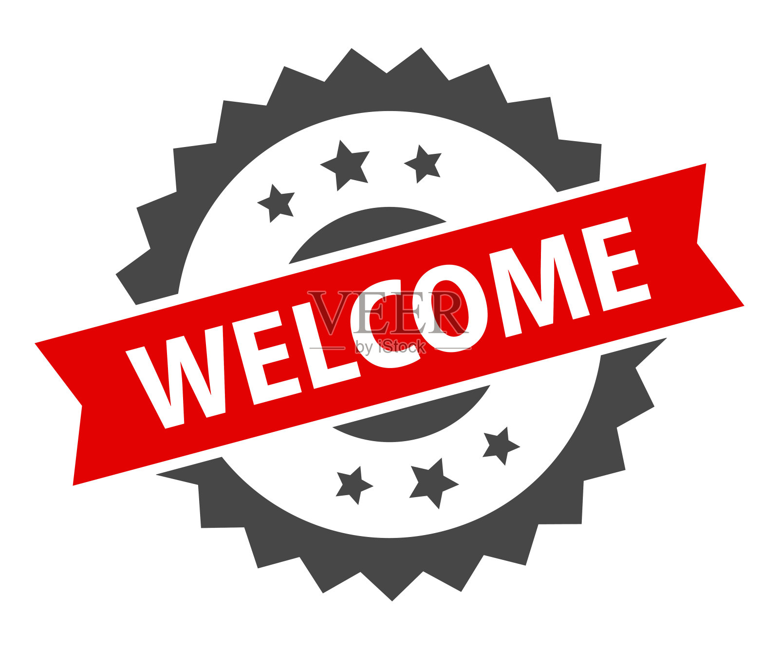 欢迎-印章，印鉴，印章模板。难看的东西效果。向量股票插图插画图片素材