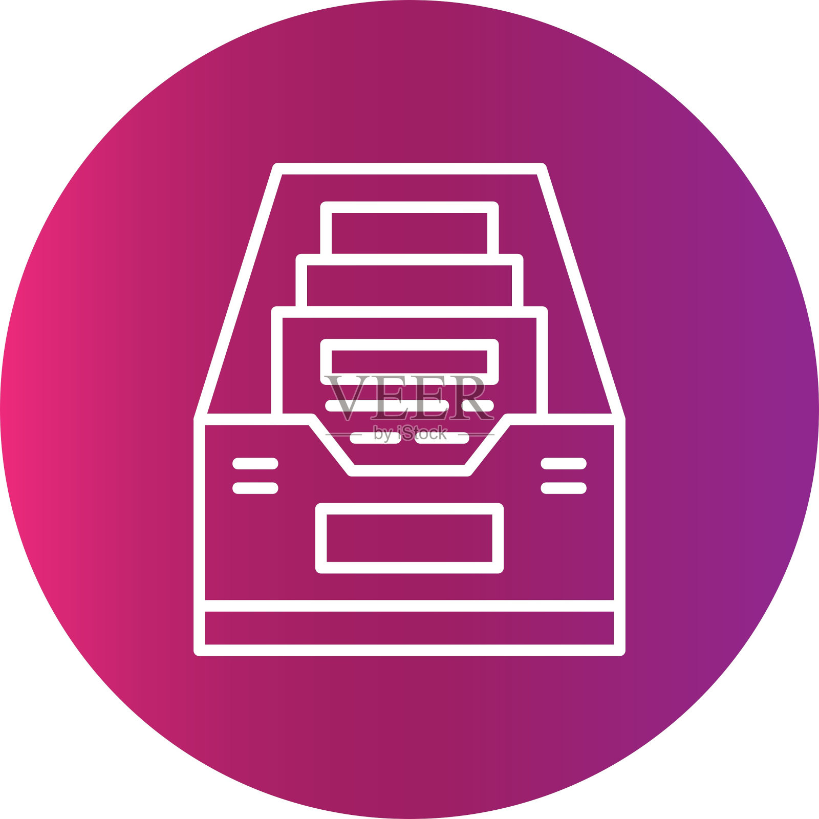 文件框图标插画图片素材