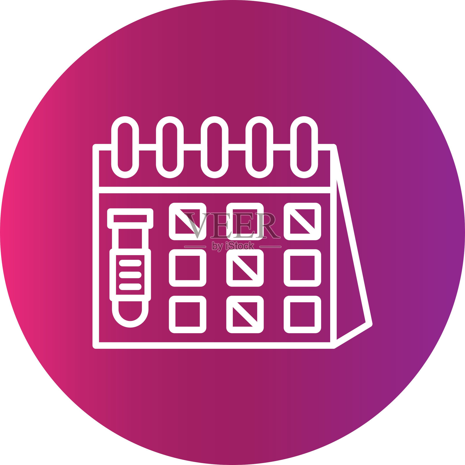 日历图标插画图片素材