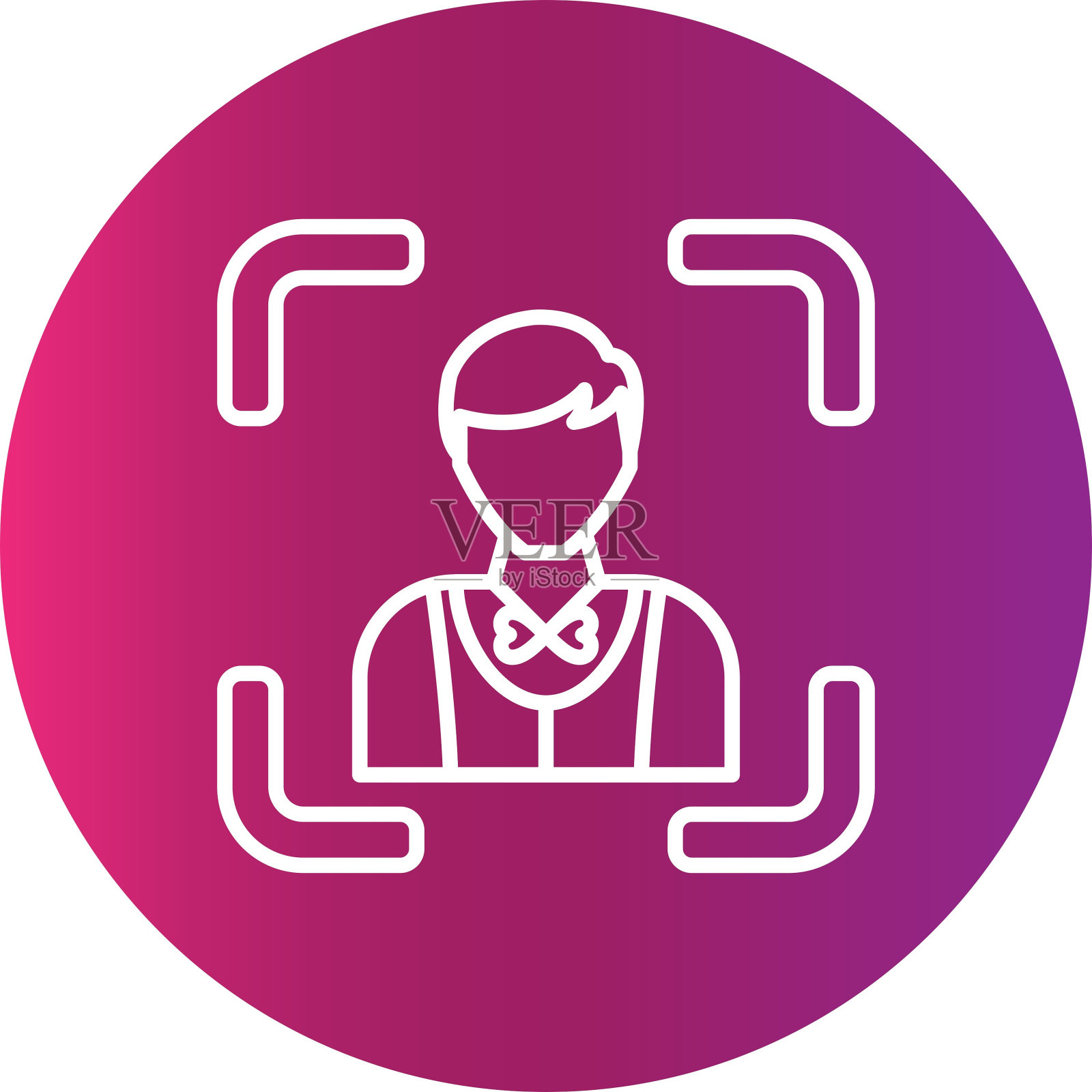 肖像图标插画图片素材