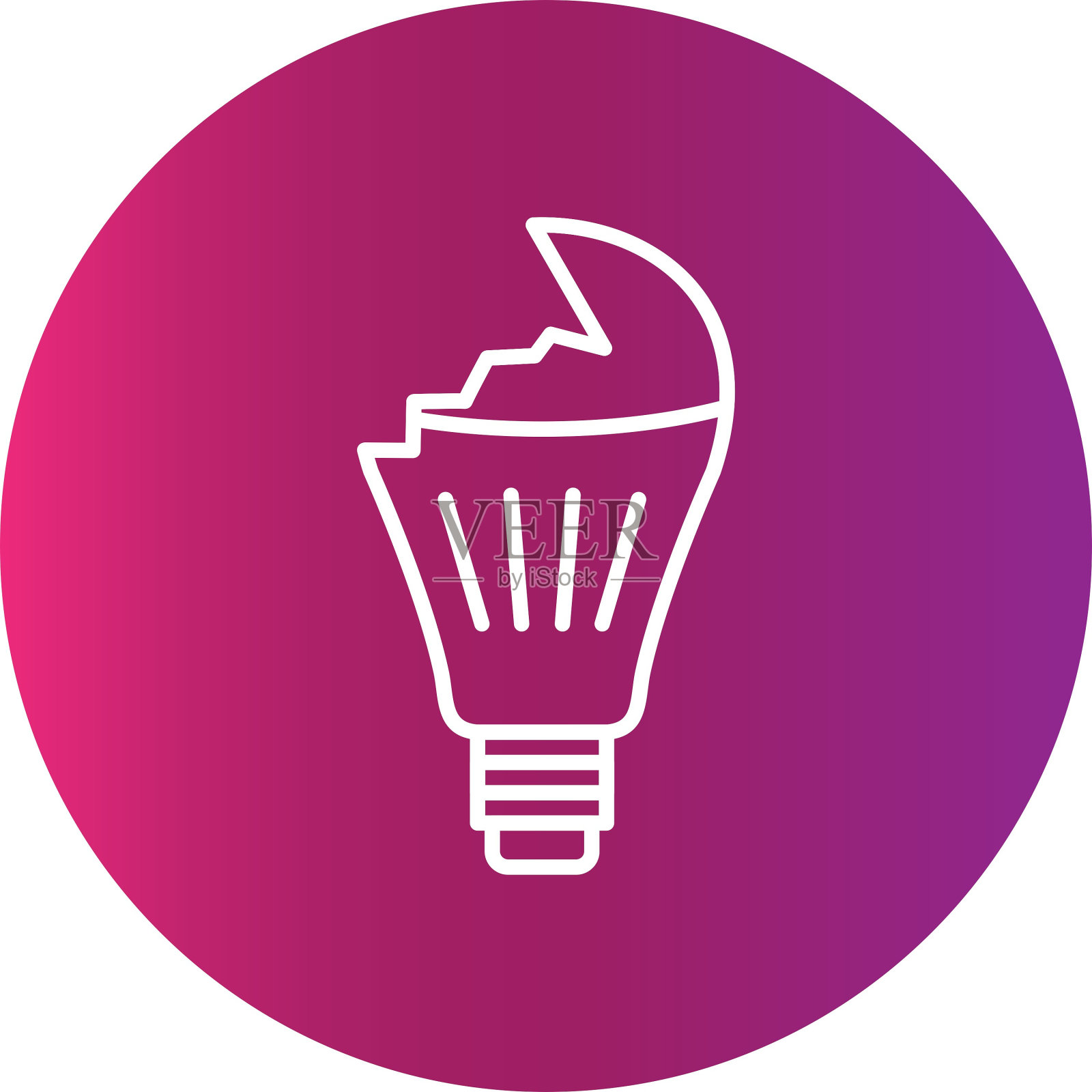 灯泡图标插画图片素材